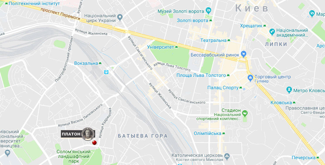 Platon-map